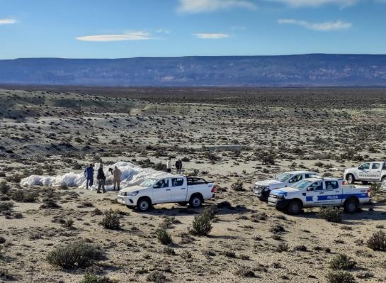 Chubut encontró en El Escorial los restos que faltaban del globo de la NASA