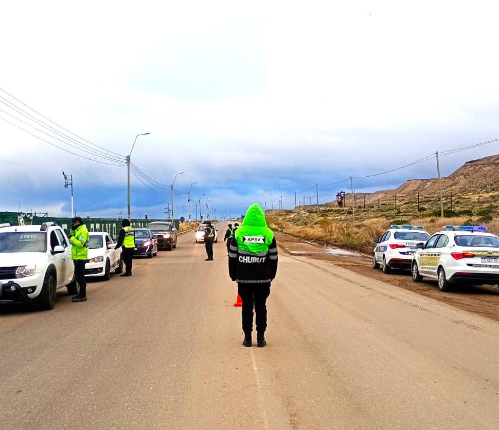 Chubut 51 conductores alcoholizados