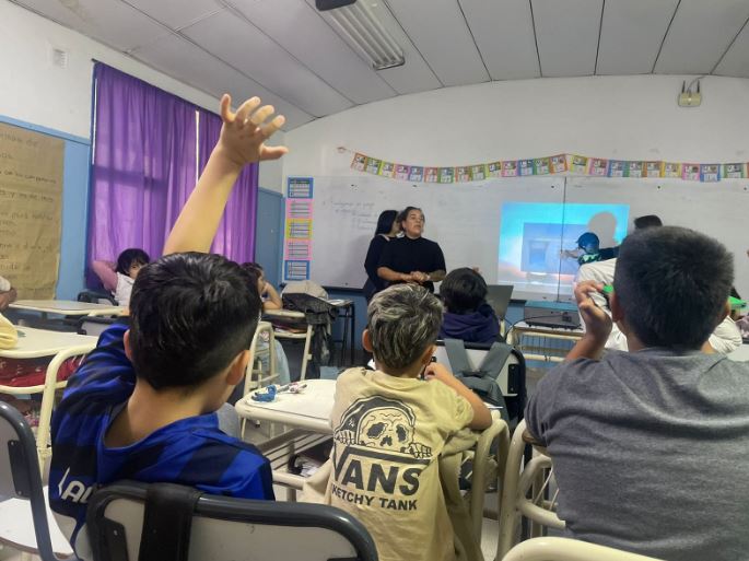 Concientización escolar en Rawson - Cooperativa refuerza el cuidado del agua, la energía y el ambiente