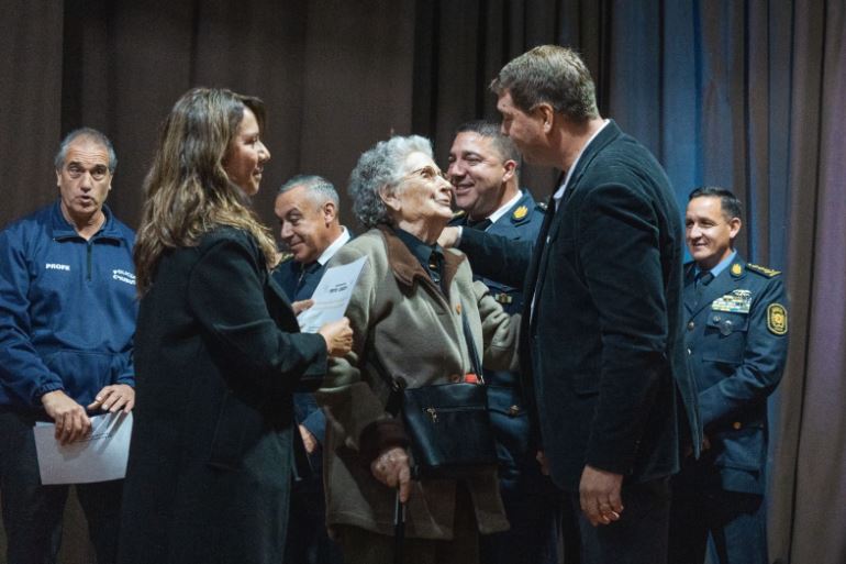 Intendente de Rawson acompañó la celebración del aniversario del Área de Criminalística de la Policía del Chubut