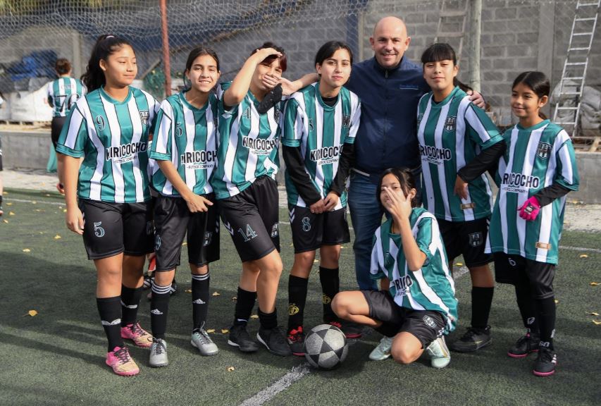 Madryn - Sastre participó de la Liga Francia Austral de fútbol femenino