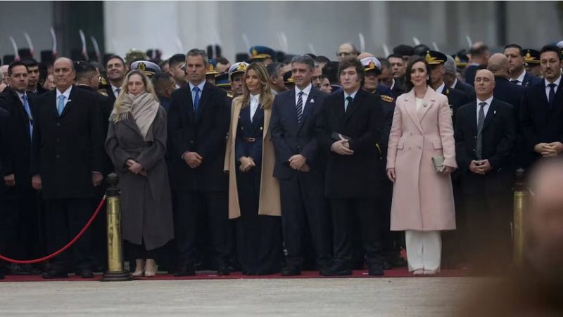 Milei tras negar el saludo a Macri y Villarruel