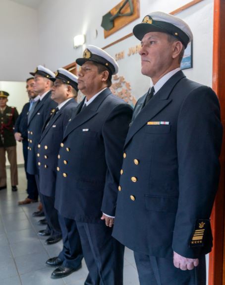 Othar acompañó el acto por el Aniversario de la Armada Argentina