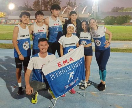 Puerto Madryn - Escuela Municipal de Atletismo participó en la Copa Nacional de Clubes U20