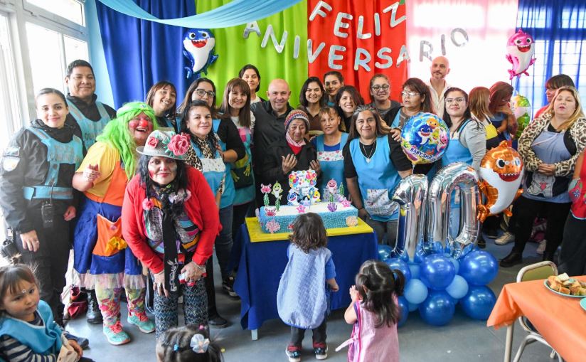 Puerto Madryn - Intendente Sastre participó de las celebraciones por el aniversario del CPI