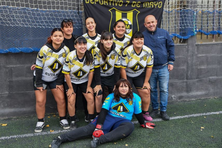 Puerto Madryn - Sastre participó de la Liga Francia Austral de fútbol femenino