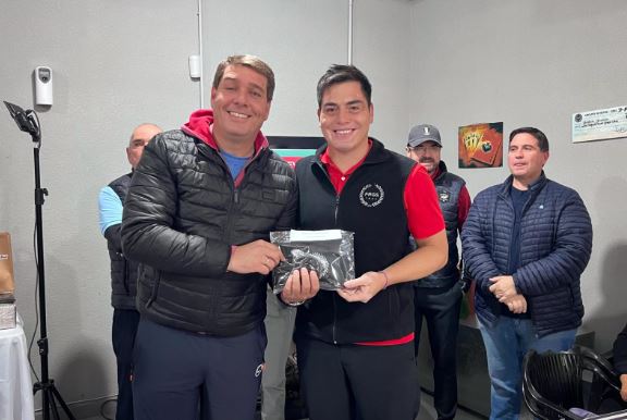Rawson - Biss participó en aniversario del Club de Golf Los Tamariscos