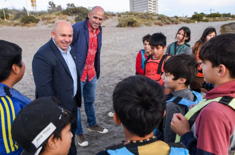 Sastre participó en el prorama “El potrero es el mar”