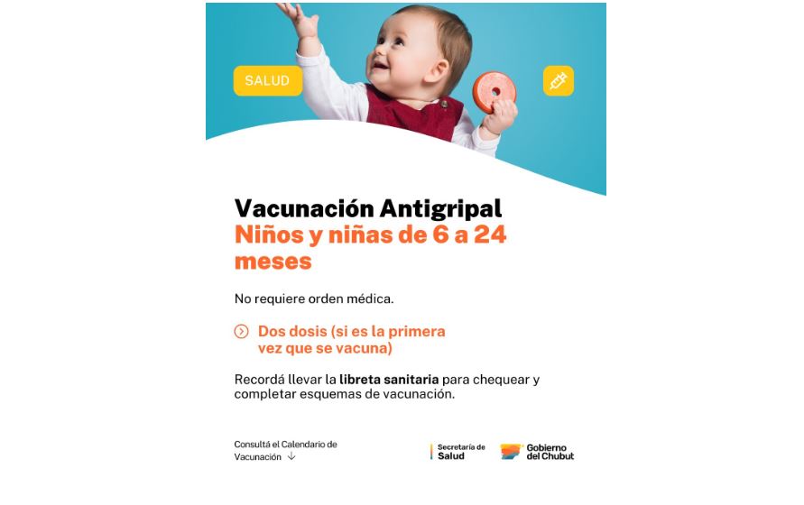 Se aplicaron más vacunas antigripales a grupos de riesgo en Chubut