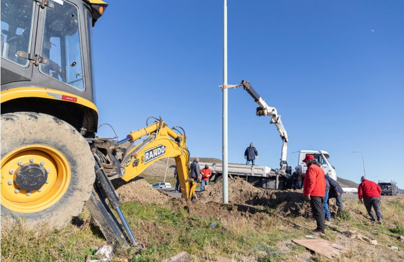 Se avanza con el mantenimiento integral del Módulo Norte - Comodoro