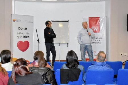 Trelew impulsó una charla para promover la donación de órganos