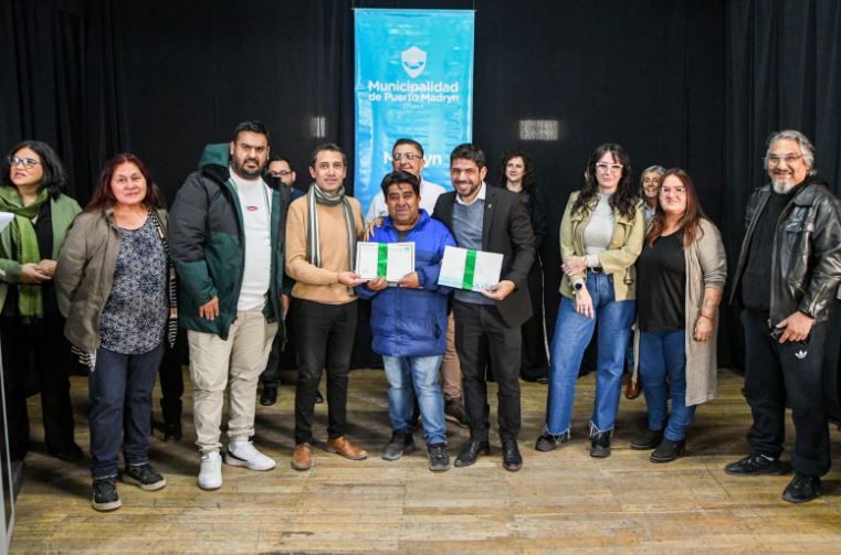Viceintendente de Madryn encabezó la proclamación de nuevas autoridades de distintas asociaciones vecinales
