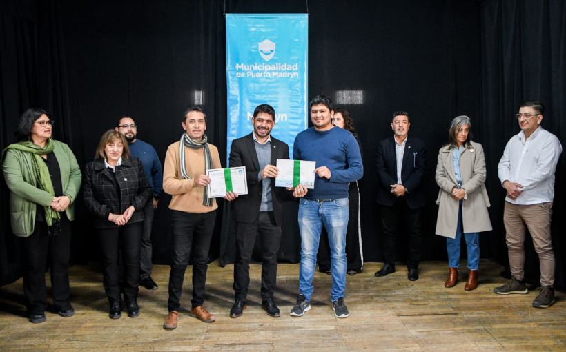 Viceintendente de Puerto Madryn encabezó la proclamación de nuevas autoridades de distintas asociaciones vecinales