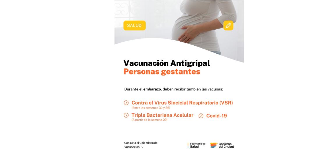 aplicaron más vacunas antigripales a grupos de riesgo Chubut
