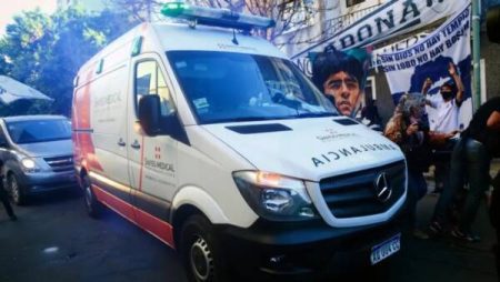 Intentaron allanar la empresa que atendió a Diego Maradona