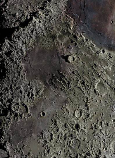 Como nunca lo habías visto - Impresionantes imágenes de la Luna capturan el paisaje lunar