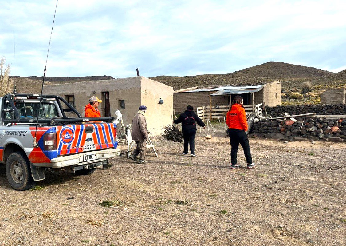 Operativo sanitario en la Meseta de Chubut