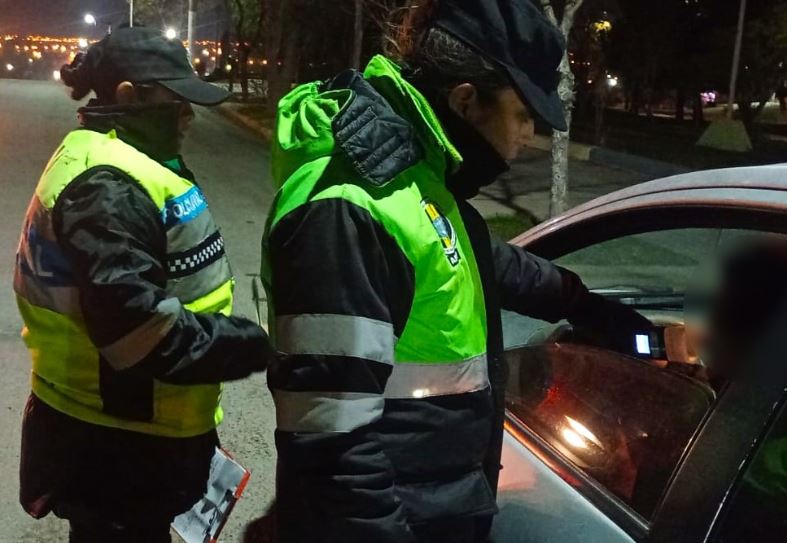 Chubut retiró a 61 conductores de la vía pública durante el fin de semana