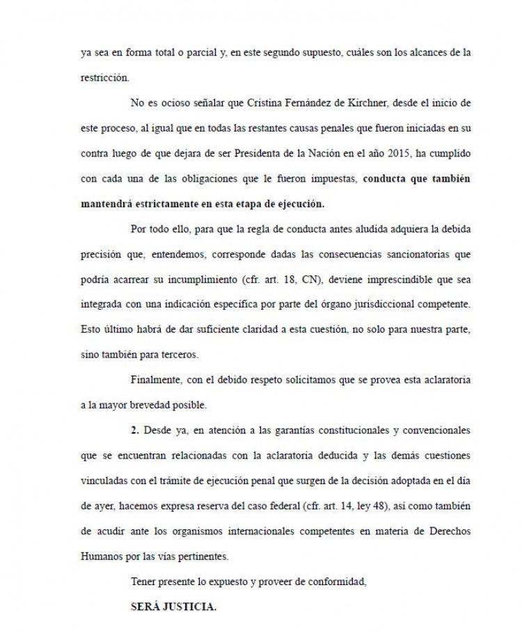 Cristina Kirchner