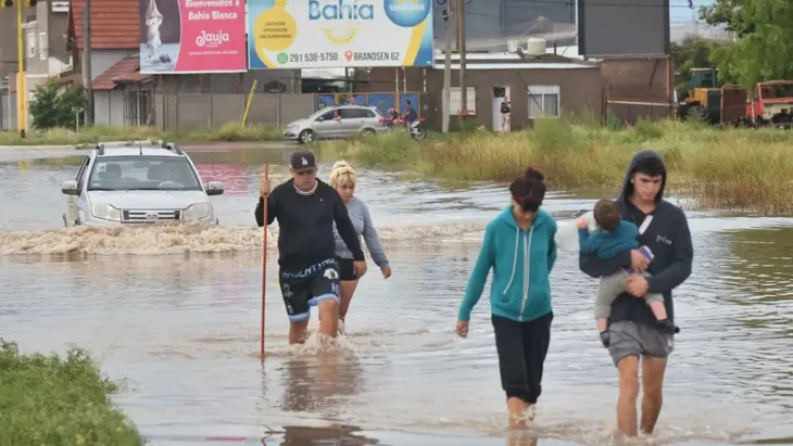 Milei veto ley de emergencia Bahía Blanca