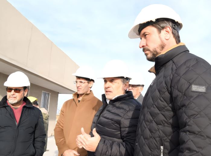Empresarios apuestan a Trelew - Gerardo Merino resaltó las obras que ejecuta el Grupo Autosur
