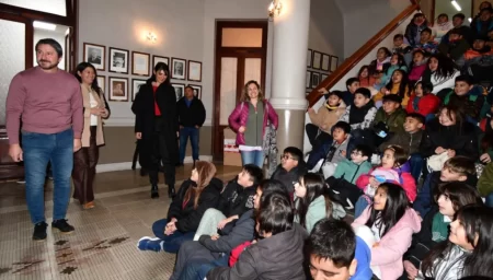 visita educativa al Municipio de Trelew
