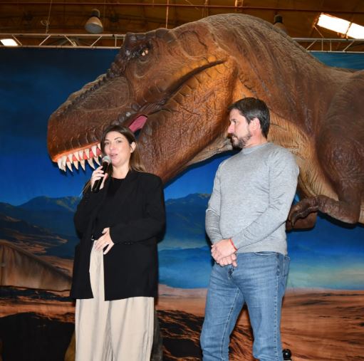 Merino - muestra Viven Dinosaurios - trelew