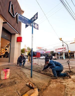 Trelew - obras de accesibilidad y mejoramiento urbano - vial