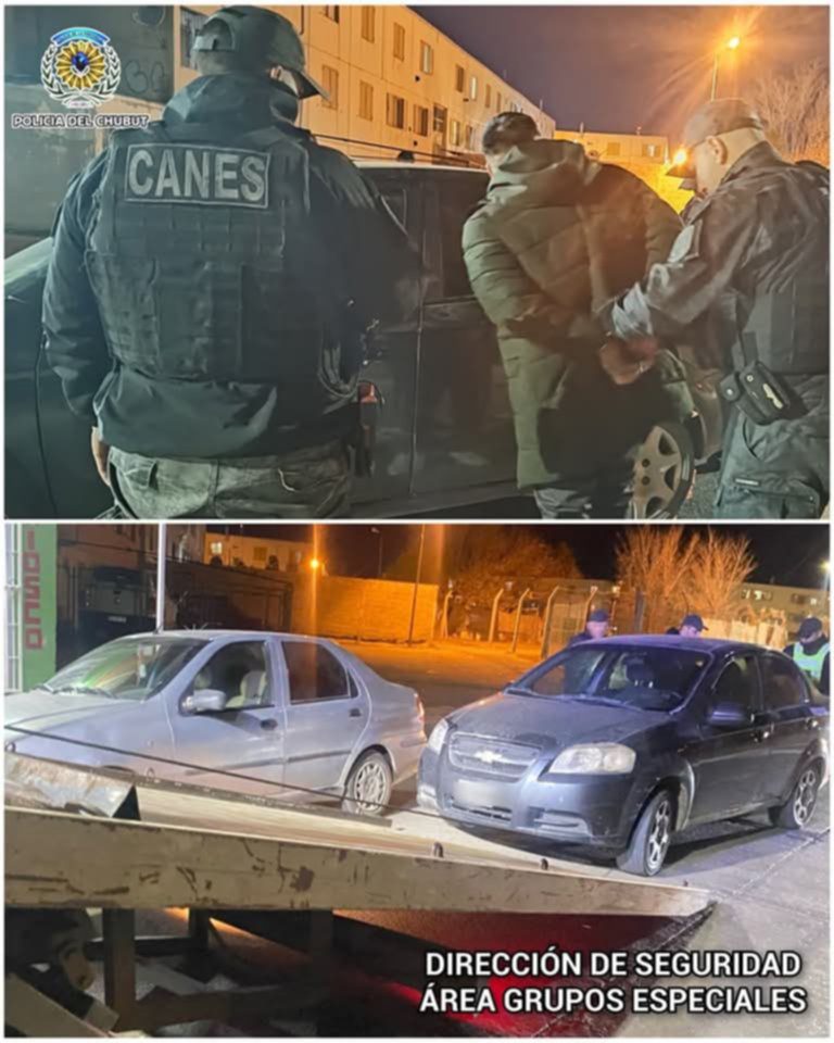 Conductor ebrio y con captura fue detenido en Trelew