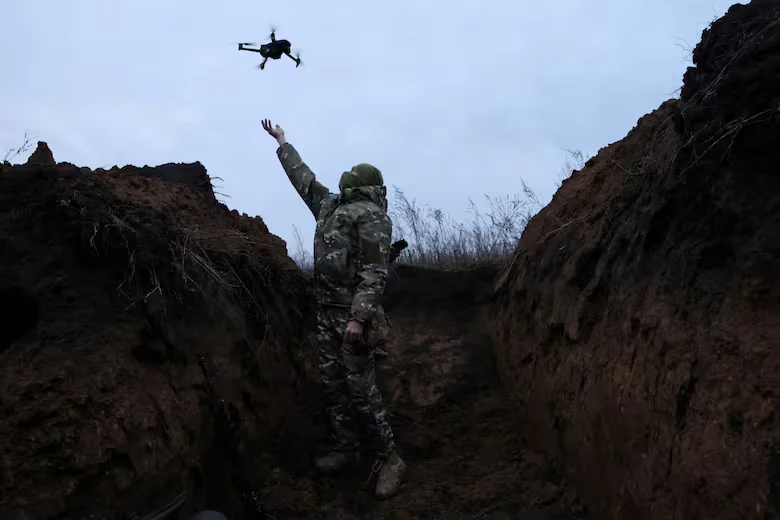 defensas rusas derriban drones ucranianos rumbo a Moscú