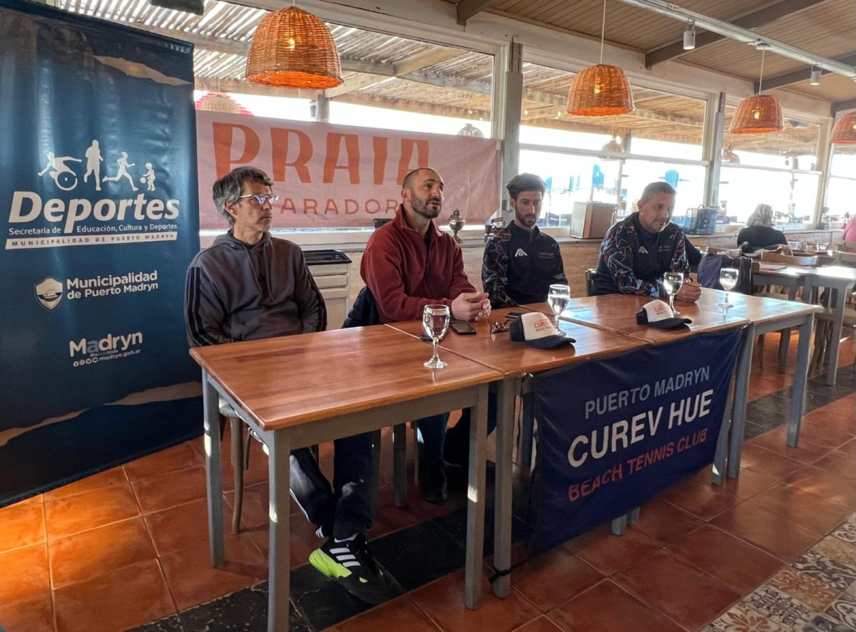 Madryn, epicentro del beach tennis y el desarrollo deportivo
