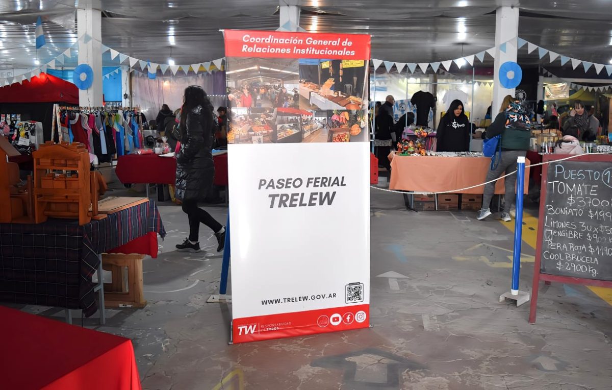 La Municipalidad de Trelew consolida el Paseo Trelew como espacio de desarrollo productivo, inclusión y formalización laboral 