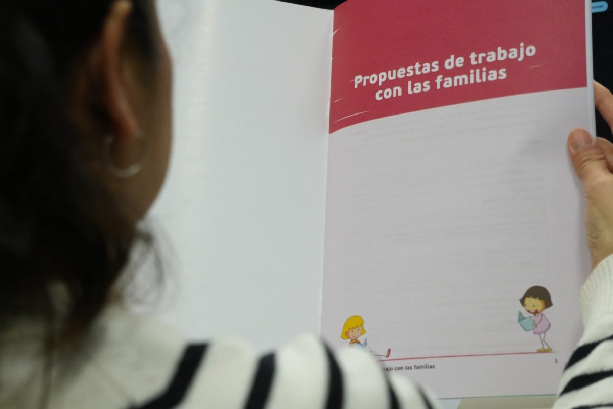 talleres de alfabetización con las familias