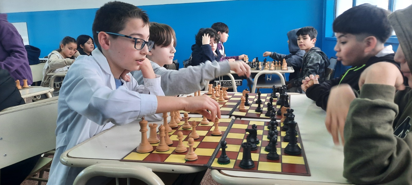 Más de 700 alumnos iniciaron el programa “Ajedrez en el Aula” en Chubut