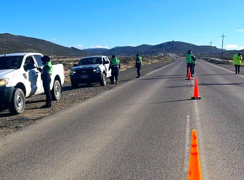 Chubut controló 9.000 vehículos y detectó 26 conductores alcoholizados 