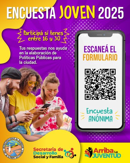 Encuesta Joven 2025 en Rawson