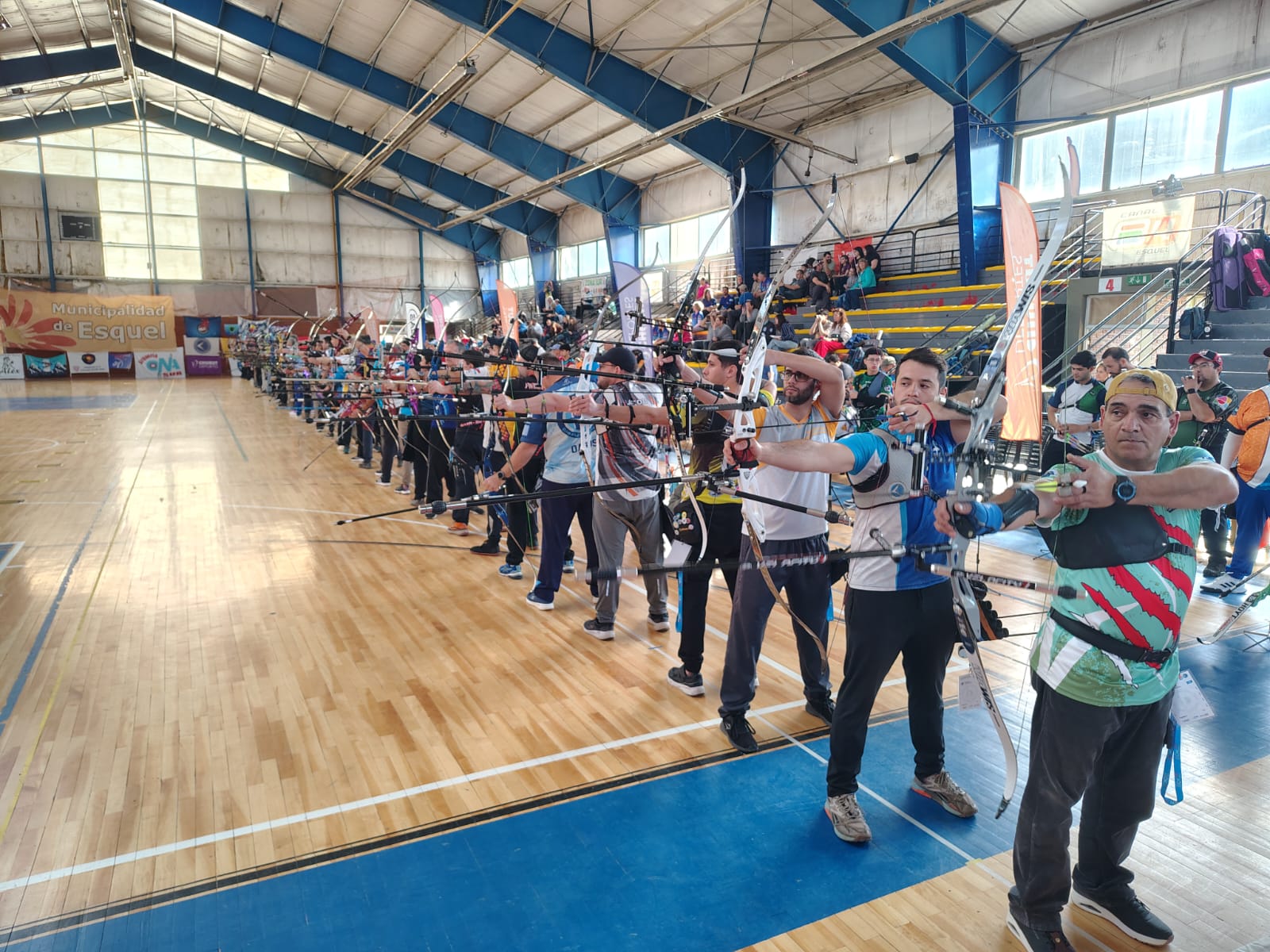 Esquel fue sede de la final nacional de arquería con más de 140 participantes