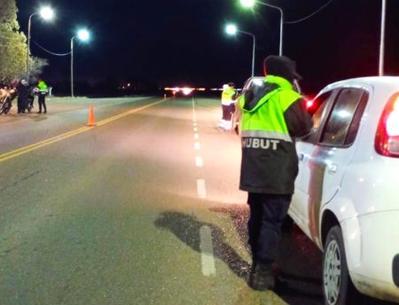 Chubut controló 9.000 vehículos y detectó 26 conductores alcoholizados