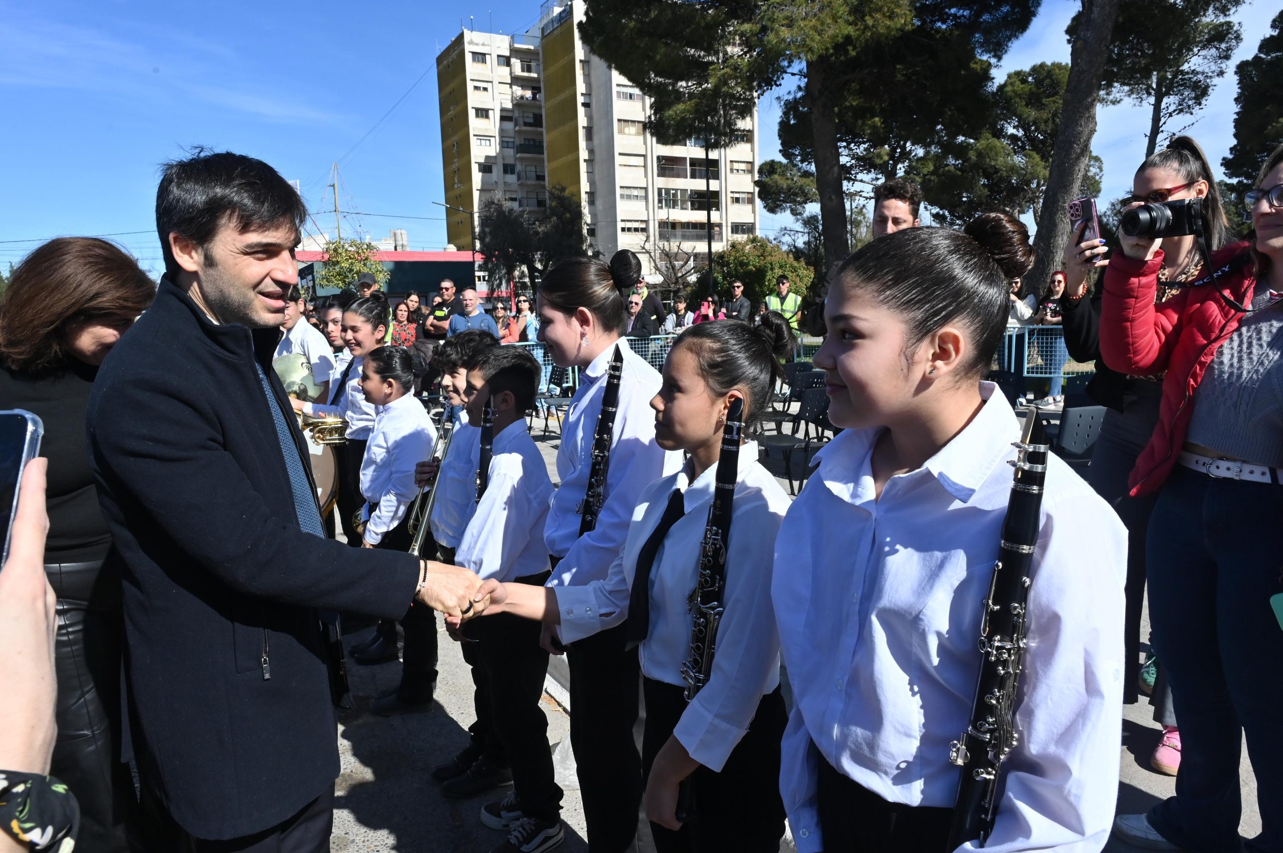 Torres celebró 160 años de Rawson con anuncios de obras clave