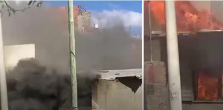 Incendio consumió una vivienda en el barrio Pujol II de Madryn