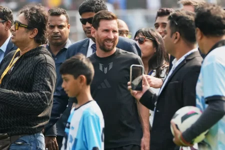 Detuvieron al organizador de la visita de Messi a India