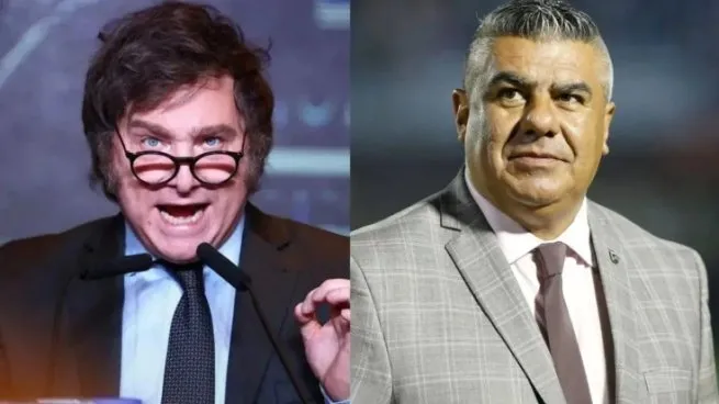 Milei felicitó a Estudiantes tras la consagración y reavivó la disputa con “Chiqui” Tapia