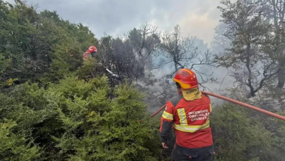 Incendios en Chubut y el impacto emocional que deja luchar contra el fuego
