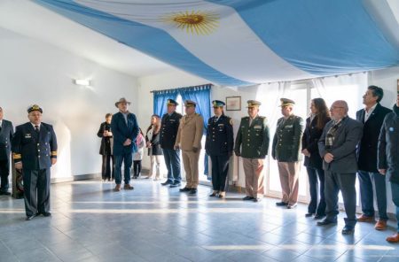 Othar acompañó el acto por el 211° Aniversario de la Armada Argentina