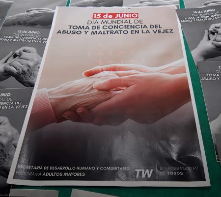Trelew realizó una jornada para reflexionar sobre el buen trato a mayores