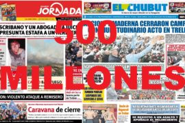 500 millones de pauta publicitaria para Diario Jornada y Diario el Chubut con el “Curro Publicitario” de Chubut