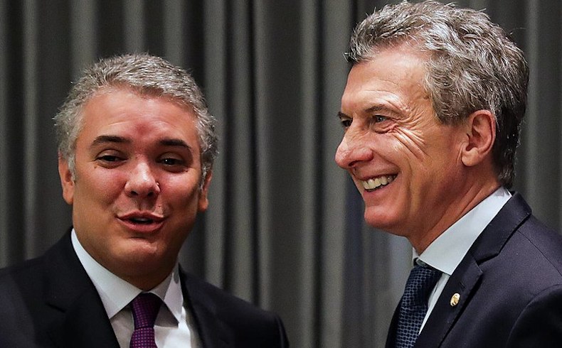 Visita de Estado del Sr. Presidente de Colombia Iván Duque al Sr. Presidente Mauricio Macri