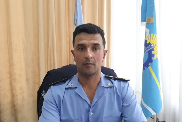 Entrevista al Jefe de la Policía Miguel Gómez por la aprobación del régimen de retiro policial