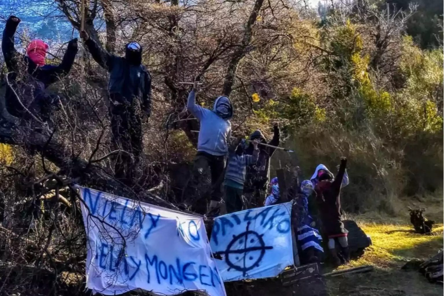 Comunidad mapuche Lof Paillako en el Parque Nacional Los Alerces