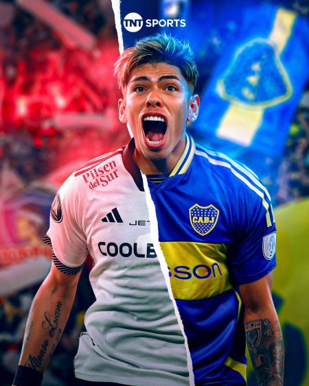 Carlos Palacios entusismado por pertenecer al club Boca Juniors